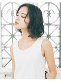 つやぷるカールで毎日楽しい髪質改善/カット/カラー/縮毛矯正
