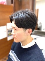 ケースタイル ヘアスタジオ 神保町店(K STYLE HAIR STUDIO)&nbsp;センターパート/ナチュラルセット/ニュアンスパーマ/パーマ