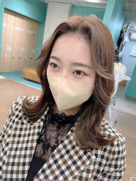 リーホリエ(Lee Horie) 【石森】インナーカラー×オルチャン