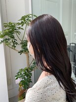 ラフランクリー(la frankly)&nbsp;ヌーディーカラー/小顔ひし形/髪質改善/レイヤースタイル