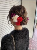 【Luccica】ヘアセット × ダウンシニヨン