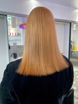 ゲーム 原宿店(GAME)&nbsp;ダブルカラーオレンジベージュカラーケアブリーチ韓国ハイトーン