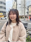 CAF FUKO/ミディアムヘア/デジタルパーマ//大阪/心斎橋