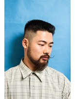 MEN'SHAIRツーブロック束感ショート波巻きハイライト17