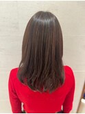 大人ロング/骨格カット/デザインカラー/トリートメント