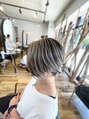 ラグヘアーワークス(LAG HAIR WORKS) ショートバレイヤージュ