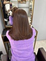 オズ 郡山桑野店(OZ)&nbsp;イメチェンハッシュカットフルバング似合わせレッドブラウン