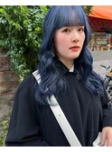 【艶感★シースルーバング】韓国 髪型 大人可愛いウェーブ巻き髪
