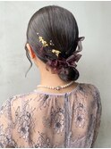 グレーベージュ美髪エモージュニュアンスカラー_ba487401