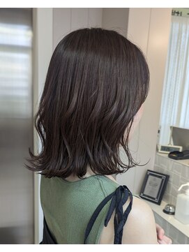 オト(oto) 外ハネボブ＋ダークブラウン