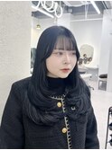 髪質改善酸熱トリートメント/ダークラベンダー/韓国レイヤー