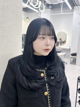 グーフィートーキョー 銀座(Goofy Tokyo) 髪質改善酸熱トリートメント/ダークラベンダー/韓国レイヤー