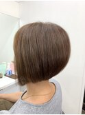 前下がりボブ