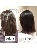 髪質改善/縮毛矯正/ストレート/ナチュラル/カラー/白髪染め
