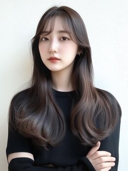 ブロウ ネックス ザ サロン 表参道(VLOW nex the salon)の写真/〈ヨシンモリ/エギョモリ〉最新の韓国風のきれいめdesignは《nex the salon vlow表参道》にお任せ*[表参道]