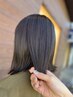 【頭皮に悩みがある方に】似合わせカット+ノンジアミンカラー　