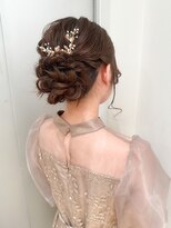 ムクヘアー(muk hair)&nbsp;低めルーズシニヨン
