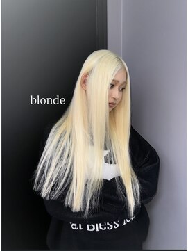 ギミックパシャ(GIMMICK pasha) リタッチのみでつくる抜きっぱなしブロンド