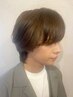 【男性ヘアカラー】透明感カラー（白髪も対応可能）→￥4980