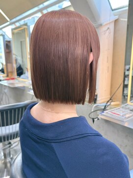 ロンド 表参道店(Lond) ◆ブリーチホワイトグレージュダブルカラーインナーカラー表参道