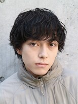 バイフィフス 原宿/表参道(by fifth)&nbsp;原宿シャドウパーマ緩めメンズマッシュウルフカットツーブロック