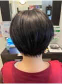 大人ショートボブ×ナチュラルボブ×ミニボブ30代40代50代ウルフ