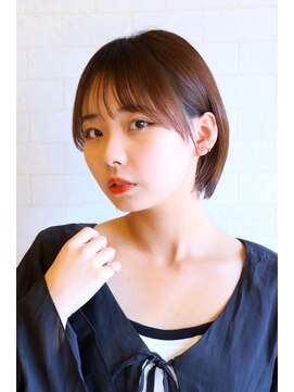 ヘア ルミナス バイ フォルテ(HAIR LUMINAS by FORTE) 縮毛矯正/ストレートパーマ/くびれヘア/アプリコットオレンジ