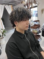 髪屋 紬 メンズ/メンズパーマ/メンズカット/波巻きパーマ