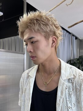 ゼスト 八王子店(ZEST) スパイキーショート/ミルクティーベージュ/佐々木麻衣