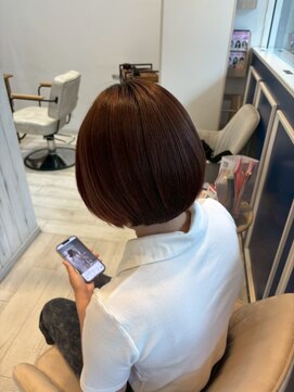 アンソル オブ リシェール(N'SOL of RICHAIR) 前髪/アンブレラカラー/こなれミディ/イメチェン/ウェーブパーマ