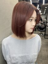 ジーナ 池袋(Zina)&nbsp;レッドカラー/赤髪/レッドブラウン/ダブルカラー/池袋美容院