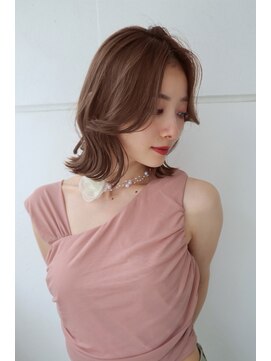 h06くびれボブレイヤーボブボブ透明感カラー髪質改善ストレート