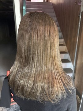 アヴァンス 天王寺店(AVANCE.) オリーブベージュ×透明感カラー