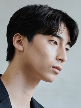 フィフス(fifth) 原宿毛流れセンターパートニュアンスパーマビジネスヘア刈り上げ