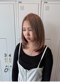 ブリーチカラー、髪質改善、レイヤースタイル