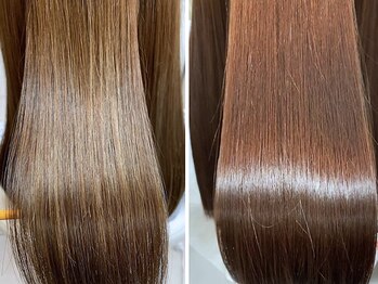 バサ 新所沢店(BASSA)の写真/憧れのうるツヤ髪へ導く！髪質改善が得意なサロン自慢の厳選トリートメント体験♪