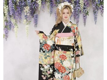ヘアブース ドール(Hair Booth. DOLL)の写真/【卒業式/卒園式/結婚式】各種着付も予約OK★令和9年・10年成人式予約受付中！早朝の予約もお気軽に♪