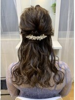 ジェミータ 横浜&nbsp;ふわふわハーフアップ【横浜/ヘアセット/着付け】