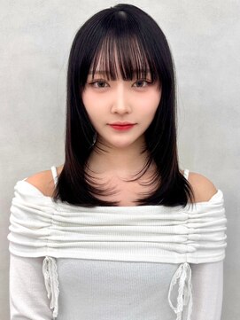 アッシュ 中野店(Ash) レイヤー/ネビージュ/韓国ヘア/イメチェン/縮毛矯正/中野/