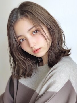 クシュ 所沢西口エミテラス前店(kusyu...) カチモリ羽エクステミルクベージュウルフショートレイヤー着付け