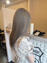 ミミーヘア(33hair) シアーグレー/ブリーチあり/呉