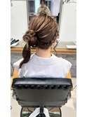 ヘアセット/ヘアアレンンジ/盛り髪/顔周りカット/静岡