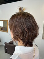 リング 新静岡店(ring) くせ毛ショート×細めハイライト