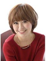 ヘアーサロン ラフリジー(Loufreasy)&nbsp;【イルミナカラー】× やわらかマッシュショート