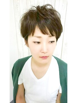 アメイジングヘアー 千歳店(AMAZING HAIR) ふんわりマッシュショート