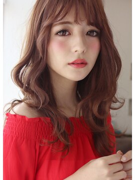 フェレイラ(Ferreira) 《Ferreira》シースルーバングとほつれウエーブヘアー