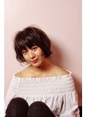 ゆるふわショートでふんわり小顔に【ユートピア渡邉】