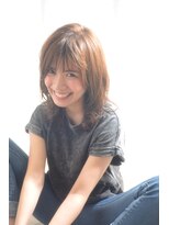 チャンネル 桶川西口(channel) 薄バング☆ナチュラルミディ