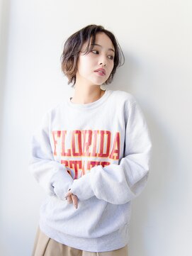 アンジュ ヘアー(Ange hair) アンジュヘアー　大人かわいいショートボブスタイル