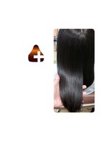 ルーミールーム(RoomieRoom)&nbsp;夏カラー暗髪黒髪/髪質改善/美シルエット/ツヤ髪セミロング/30代